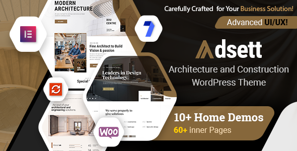 Adsett - Architecture WordPress Theme Logo